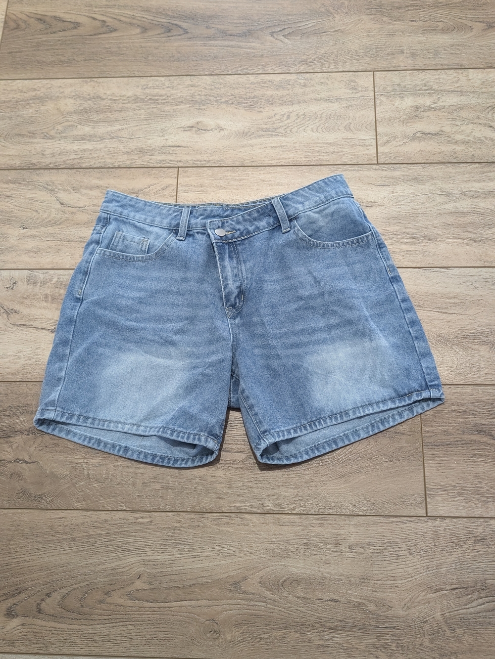 Denim Jean Shorts - Light Blue Women’s Shorts